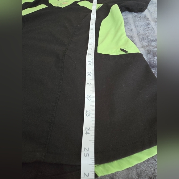 Black and Green Women's Top - Picture 4 of 4